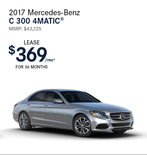2017 Mercedes-Benz C 300 4MATIC® 