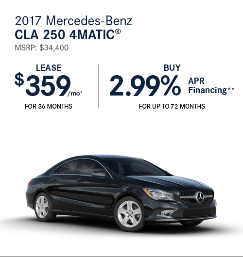 2017 Mercedes-Benz CLA 250 4MATIC®