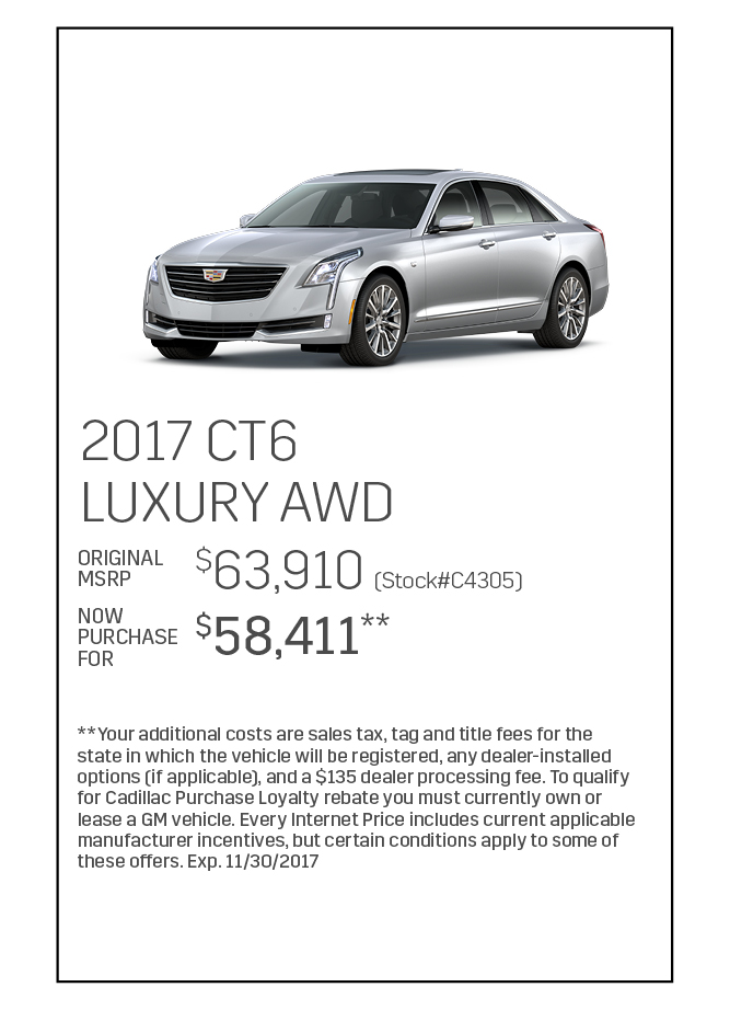 2017 CT6 Luxury AWD
