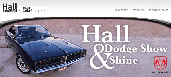 Hall Dodge Show & Shine.