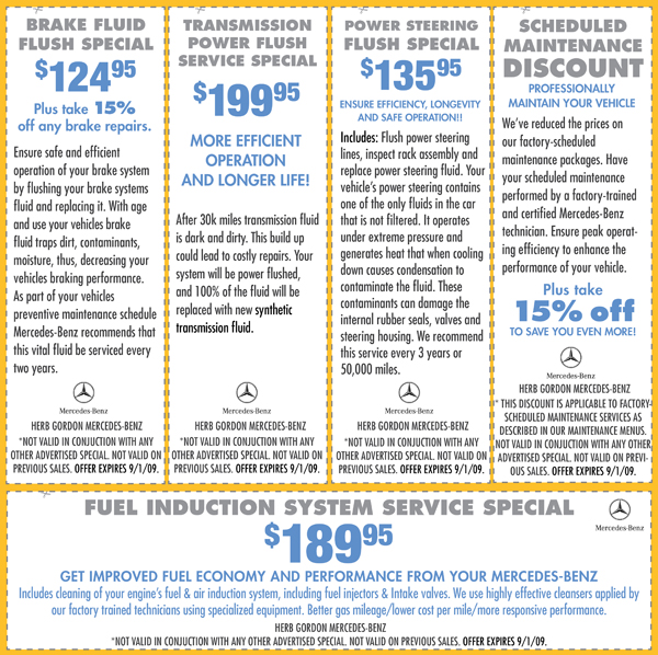 Sizzling Summer Service & Flush Special Coupons