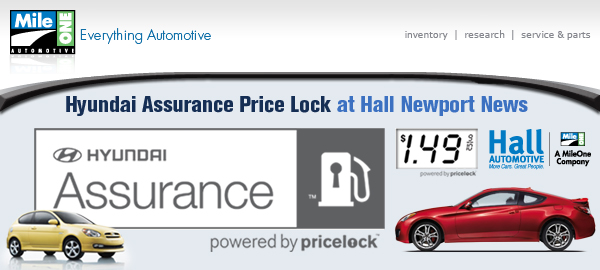 Hyundai Assurance Price Lock at Hall Newport News