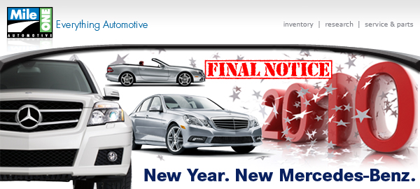 New Year. New Mercedes-Benz.