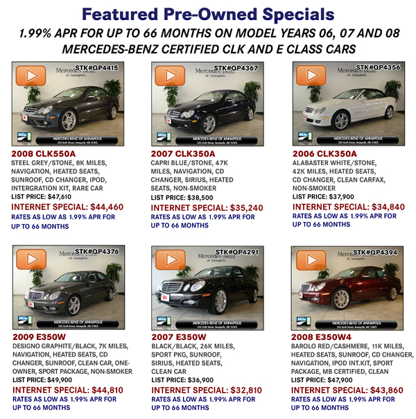 Featured Pre-Owned Specials