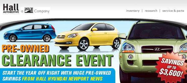Pre-Owned Clearance Event