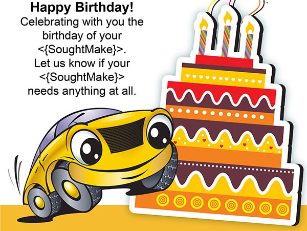 Happy Birthday from Hall Automotive!