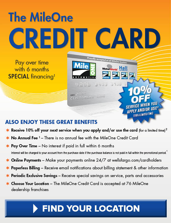 MileOne Credit Card
