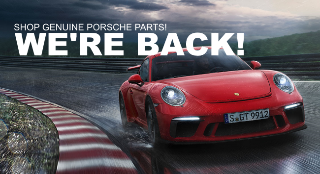Visit Our New Website to Shop Genuine Porsche Parts! 