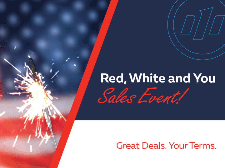 Red, White and You Sales Event!