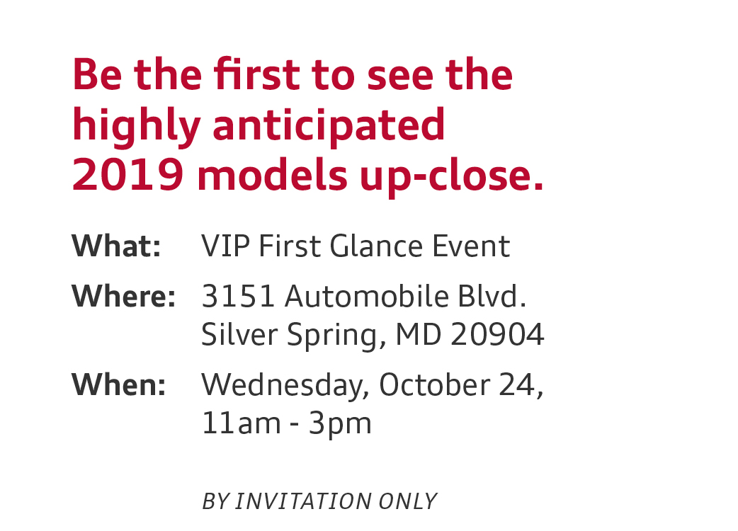 VIP FIrst Glance Event