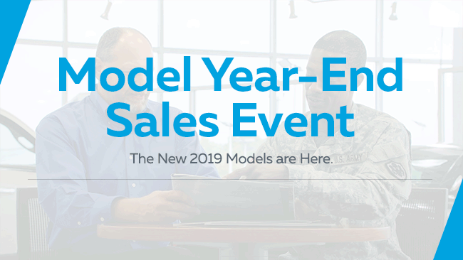 Model Year-End Sales Event
 