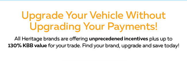 Upgrade Your Vehicle Without Upgrading Your Payments!