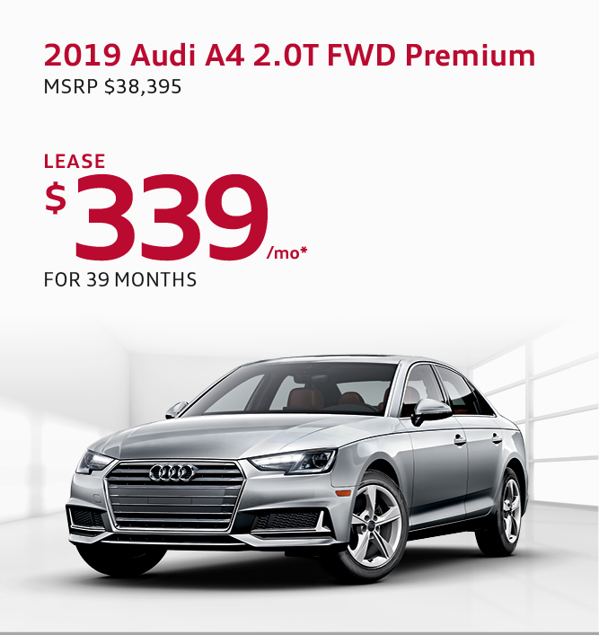 2019 Audi A4 2.0T FWD Premium