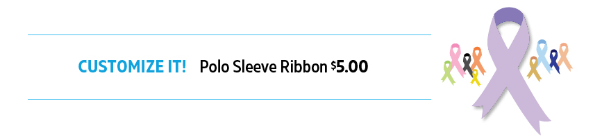 Customize It! - Polo Sleeve Ribbon $5.00