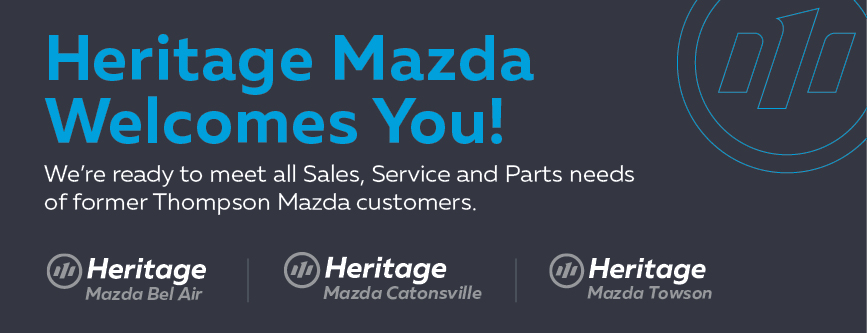 Heritage Mazda is here for you.
