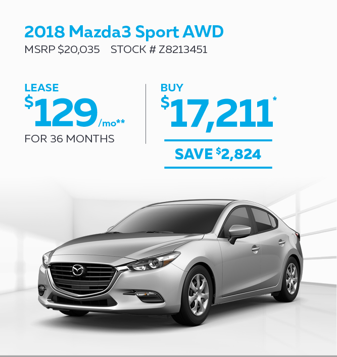 2018 Mazda3 Sport AWD