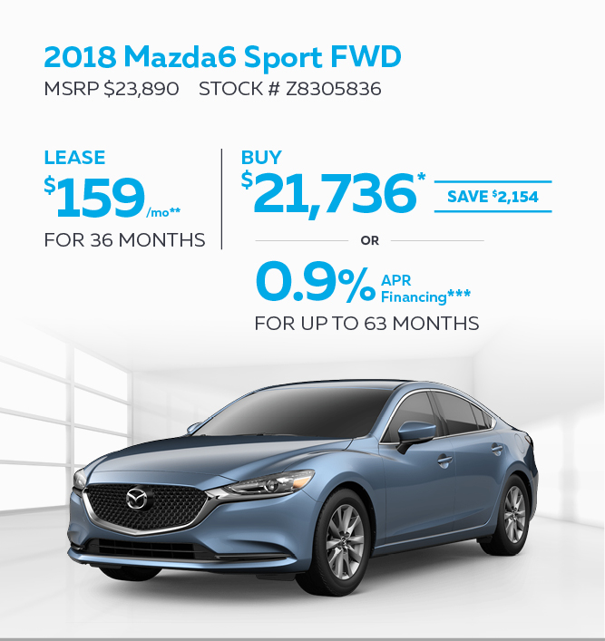 2018 Mazda6 Sport FWD 