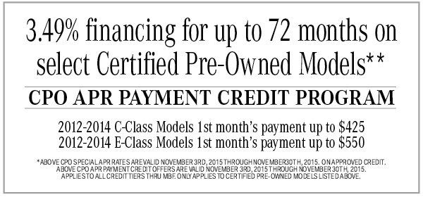 3.49% financing for up to 72 months on select Certified Pre-Owned Models**