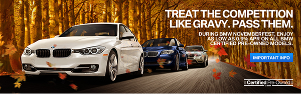 BMW Certified Pre-Owned Sales Event!