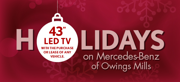 Holidays on Mercedes-Benz of Owings Mills