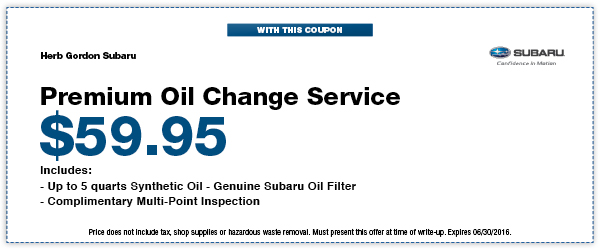 Premium Oil Change Service