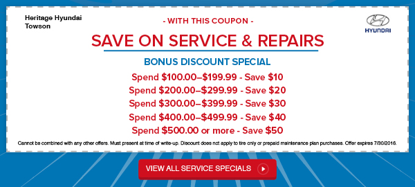 Save On Service & Repairs