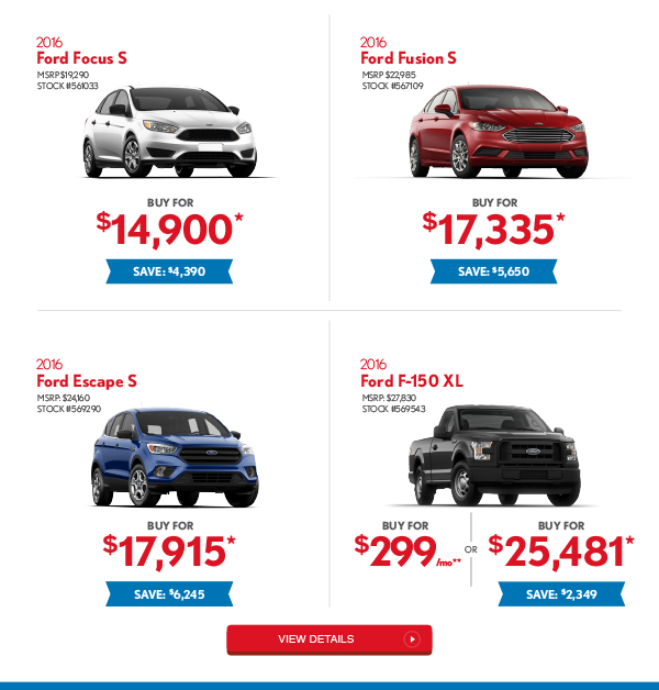 Check Out These Great offers on new cars!
