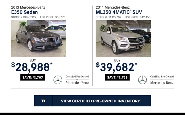 Great offers on new pre-owned cars!