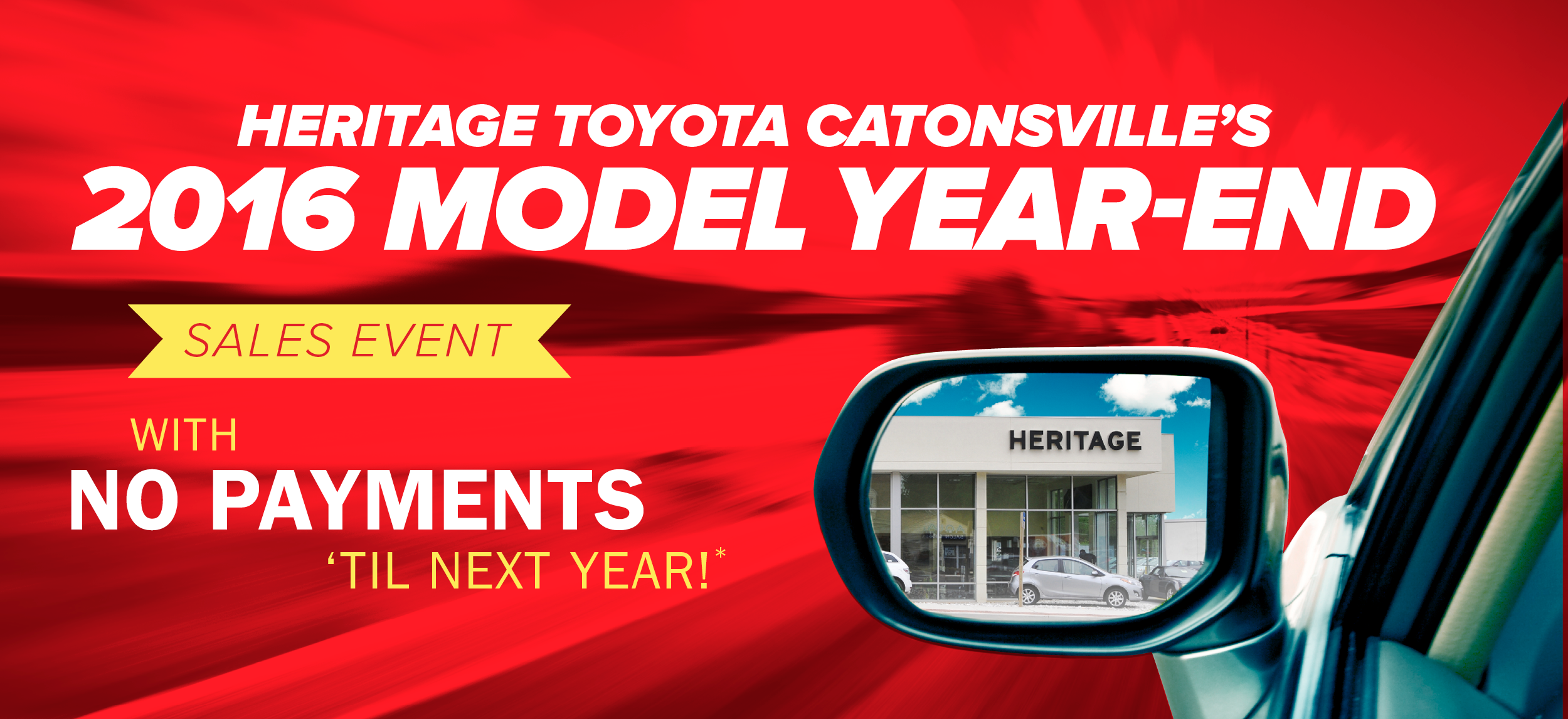 Model Year-End Sales Event