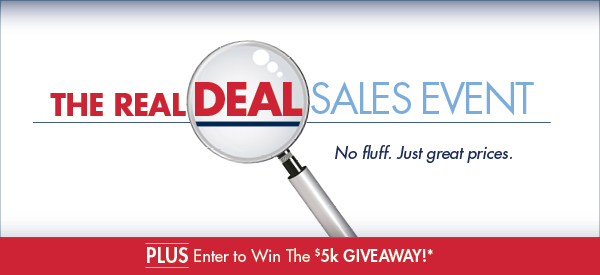 The Real Deal Sales Event