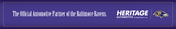 The Official Automotive Partner of the Baltimore Ravens.