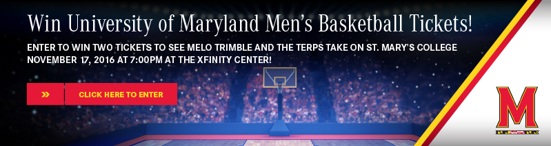 Win University of Maryland Basketball Tickets