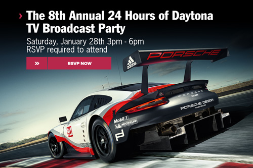 The 24 Hours of Daytona Broadcast & Panamera G2 Reveal Party