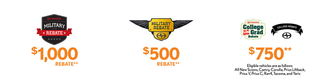 Check Out These Great Rebates!