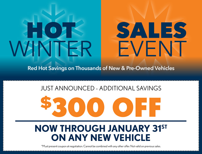 Hot Winter Sales Event