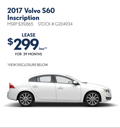 2017 Volvo S60 Inscription FWD 