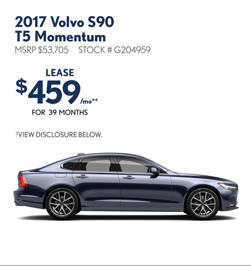 2017 Volvo S90 T5 Momentum AWD