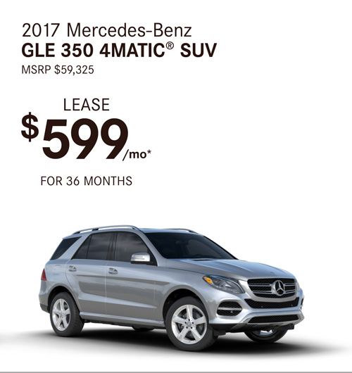 2017 Mercedes-Benz GLE 350 4MATIC® SUV 