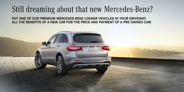 Still dreaming about that new Mercedes-Benz?