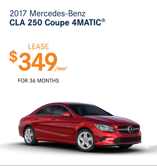 2017 Mercedes-Benz CLA 250 Coupe 4MATIC®