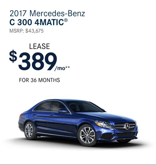 2017 Mercedes-Benz C 300 4MATIC®