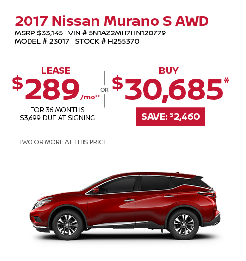 2017 Nissan Murano S AWD