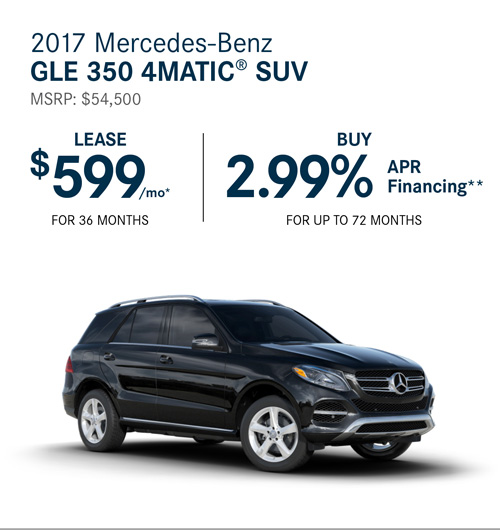2017 Mercedes-Benz GLE 350 4MATIC® SUV