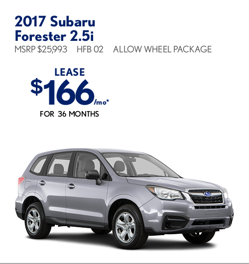 2017 Subaru Forester 2.5i 