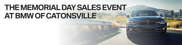 The Memorial Day Sales Event at BMW of Catonsville