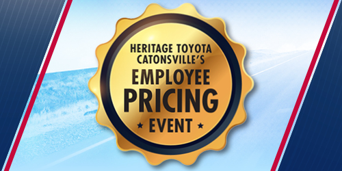 Employee Pricing Event