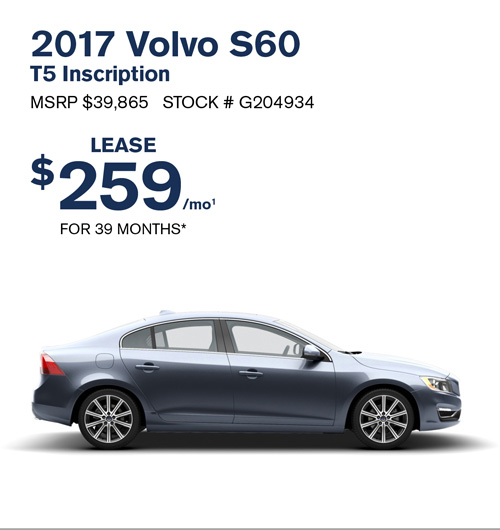 2017 Volvo S60 T5 Inscription