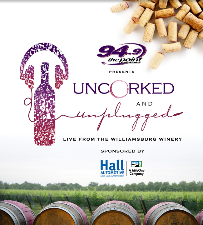 Uncorked and Unplugged Live From The Williamsburg Winery