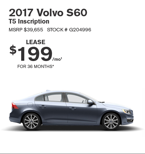 2017 Volvo T5 S60 Inscription Sedan