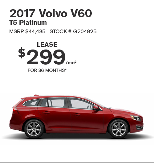 2017 Volvo V60 T5 Platinum Wagon